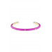 Color Alloy Crystal-studded Cuff Bracelet - CC-56389