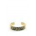 Contemporary Animal Skin Pattern Bracelet - CC-50632