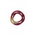 Triple Multi Ring Bead Stretchable Bracelets - Designer Style - CC-53445
