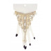 Marquise Crystal-studded Hand Ring Bracelet - CC-55792