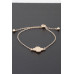 Shiny Clover Adjustable Bracelet - Designer Style - CC-WH2000879