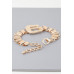 Statement Clasp Waistband Bracelet - CC-WH2000937