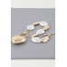 Multi Stone Heart Toggle Bracelet - Designer Style - CC-WH2001823