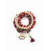 Evil Eye Bead Tassel Bracelet Set - Designer Style - CC-56886