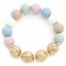 Patterned Beaded Bracelet - CC-58671