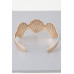 Mermaid Shell Cuff Bracelet - Designer Style - CC-WH2000964