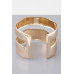 Shiny Double Open Cuff Bracelet - Designer Style - CC-WH2001554