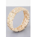 Cross Hatch Cuff Bracelet - Designer Style - CC-WH2001491
