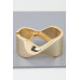 Shiny Twisted Cuff Bracelet - Designer Style - CC-WH2001856