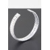 Wide Cubic Zirconia Cuff Bracelet - Designer Style - CC-WH2001229