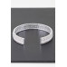 Wide Cubic Zirconia Cuff Bracelet - Designer Style - CC-WH2001229