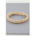 Triple Pillar Stone Beaded Bracelet - Designer Style - CC-WH2001447
