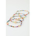 Multi Seashell Beaded Bracelet - Designer Style - CC-WH2001829