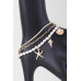 At The Beach Multi Charm Bracelet - Designer Style - CC-WH2000877