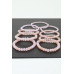 Multi Pastel Pink Crystal Beaded Bracelet - Designer Style - CC-WH2001170