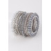 Multi Pastel Pink Crystal Beaded Bracelet - Designer Style - CC-WH2001170