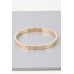 Shining Star Embedded Cuff Bracelet - Designer Style - CC-WH2001281