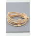 Shiny Seashell Beaded Bracelet - Designer Style - CC-WH2001826