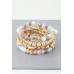 Multicolor Crystal Beaded Bracelet - Designer Style - CC-WH2000893