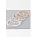 Multi Clover N Bead Bracelet - Designer Style - CC-WH2001061