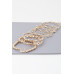 Multi Clover Coil Beaded Bracelet - Designer Style - CC-WH2001392