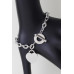 Heart Lock Pendant Toggle Bracelet - Designer Style - CC-WH2001241