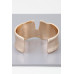 Abstract Wave Cuff Bracelet - Designer Style - CC-WH2001385