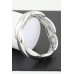Shiny Overlapping Leaves Bracelet - Designer Style - CC-WH2001172