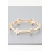 Multi Clover Charm Bracelet - Designer Style - CC-WH2001390