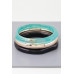 Triple Geometric Marble Bracelet - Designer Style - CC-WH2001270