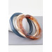 Triple Geometric Marble Bracelet - Designer Style - CC-WH2001270