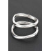 Curved Elegance Bracelet - Designer Style - CC-WH2001052