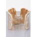 Shiny Hammered Cuff Bracelet - Designer Style - CC-WH2001386