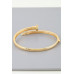 Bejeweled Sharp Nail Wrap Bracelet - Designer Style - CC-WH2001459