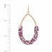 Beaded Teardrop Dangle Earring - Designer Style - CC-57950