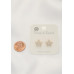 Crystal Star Post Earring - Designer Style - CC-57504
