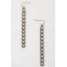 Rodeo Western Round Bead Pattern Alloy Dangle Earring - CC-57889
