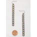 Rodeo Western Round Bead Pattern Alloy Dangle Earring - CC-57889