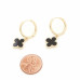 Moroccan Shape Hoop Earring - Designer Style - CC-58242