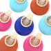 Round Alloy Post Earring - CC-57804