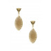 Triangle Resin Dangle Earring - Designer Style - CC-55035
