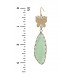 Style Butterfly Clear Stone Dangle Earring - Designer Style - CC-54055