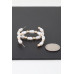 Multi Pearl Beaded Hoop Earrings - Designer Style - CC-WH2000954