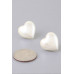 Luminous Heart Stud Earrings - Designer Style - CC-WH2000960