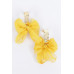 Alloy Fabric Flower Earring - CC-WH2001176