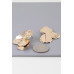 Shiny Delicate Petal Earrings - Designer Style - CC-WH2001329