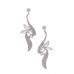 Crystal-studded Dangle Earring - CC-56236