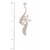 Crystal-studded Dangle Earring - CC-56236