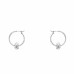 Knot Hoop Earring - Designer Style - CC-58585