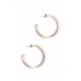 Open Hoop Earring - Designer Style - CC-39468